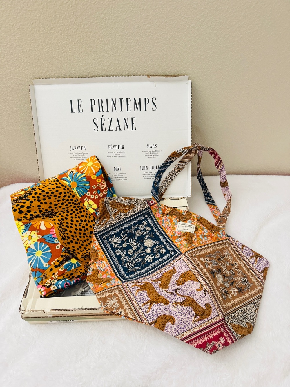 Sezane ROBBIE FOUTA TOWEL - SÉZANE X INOUI EDITIONS / with free tote bag / NWT